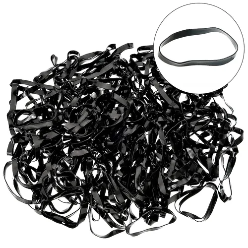 Miniatura 5 de Hicarer Juego de 300 horquillas para el cabello, incluye 100 pasadores Bobby, 100 pines en U y 100 bandas de goma con caja de almacenamiento