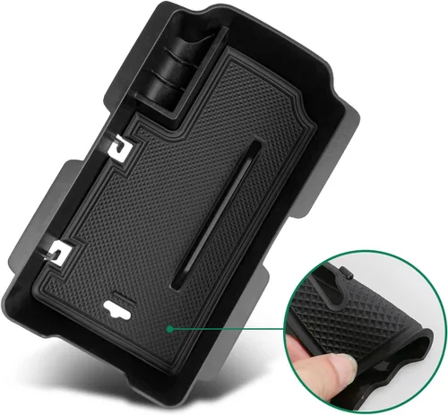 Miniatura 3 de HORRY Caja de almacenamiento para reposabrazos para Honda 2022 2023 Civic Hatchback/Sedan con consola central CVT, bandeja organizadora de bandeja