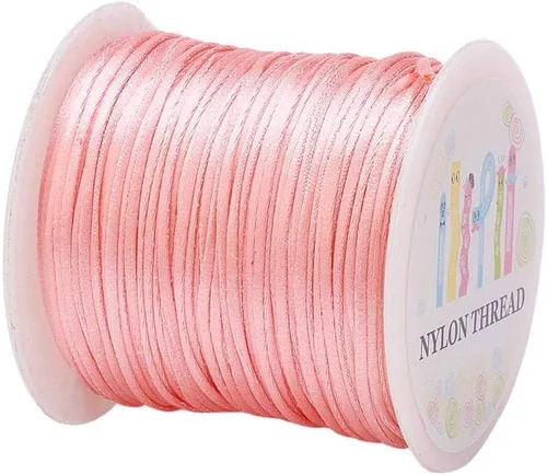 Miniatura 31 de Elecrelive - Cuerda de nailon de 200 yardas para pulseras, 200 yardas, cuerda de nailon para pulseras, 20 colores para collar, pulsera, joyería