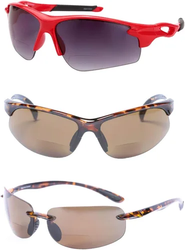 Miniatura 11 de Mass Vision 'The Allstars' - 3 pares de nuestros lentes de sol unisex bifocales ligeros más populares