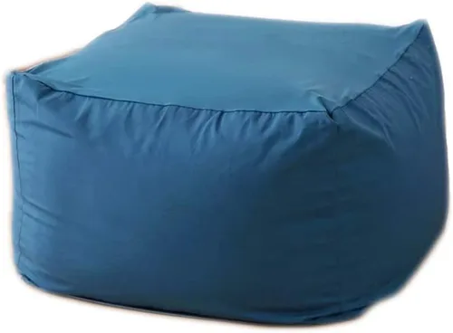 Miniatura 13 de Funda de sofá perezosa, puf de tela de lino, puf puff para sala de estar, tatami, sillas acolchadas para adultos y niños (relleno no incluido), S1