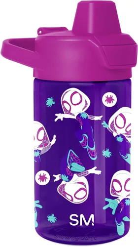 Miniatura 13 de Simple Modern Peppa Pig Botella de Agua Summit de Plástico Tritan para Niños 12 oz Taza Sin BPA con Tapa de Pajita Cubierta a Prueba de Fugas