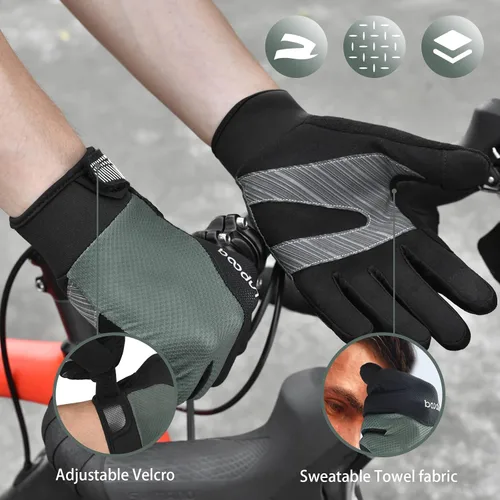 Miniatura 3 de BOODUN Cycling Gloves Bike Gloves, Breathable Lightweight Biking Gloves for Riding, Walking, Cycling, Running and Driving