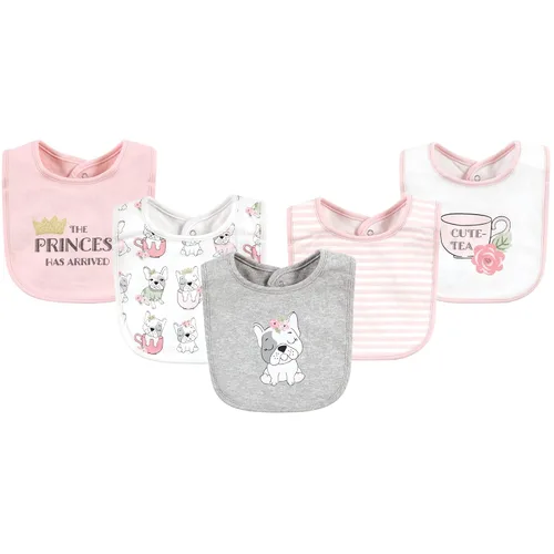 Miniatura 29 de Hudson - Babero unisex de algodón para bebé, baberos de algodón, talla única , Cactus rosa