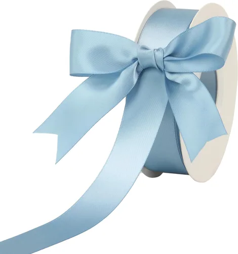 Miniatura 11 de Cinta de satén blanca de 1 pulgada de doble cara, 25 yardas para envoltura de regalos, ramo de novia, decoración de boda, decoración de fiesta