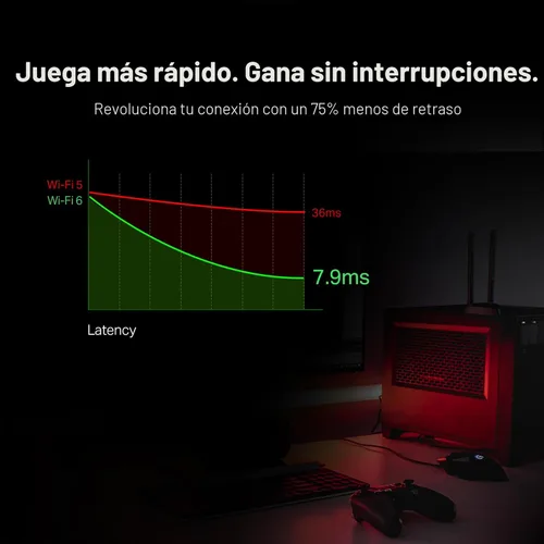 Miniatura 3 de TP-Link Tarjeta WiFi 6 AX3000 PCIe WiFi (Archer TX3000E), hasta 2400 Mbps, Bluetooth 5.3, 802.11AX Adaptador inalámbrico de doble banda con MU-MIMO