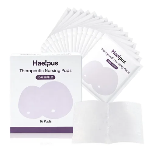Almohadillas de hidrogel para pezones doloridos y agrietados, alivio del dolor en minutos, curación sin costras en días, almohadillas calmantes