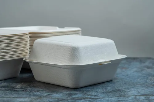 Miniatura 3 de Greenwave Evolution TW-BOO-004 - Recipientes para alimentos de 6 x 6 x 3 pulgadas, bagazo con aspecto de mármol, 100% compostable, desechables