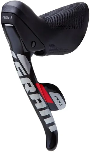SRAM Palanca de cambio izquierda/freno ErgoDynamic rojo para desviador delantero de guiñada 2x10