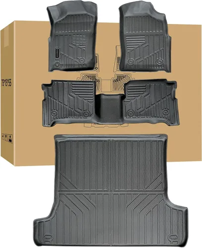Miniatura 54 de Revestimientos de suelo para Acura ADX y Honda HR-V 2023-2026 TPE 2023-2026 TPE protección para todo tipo de clima, tapetes de primera y 2ª fila