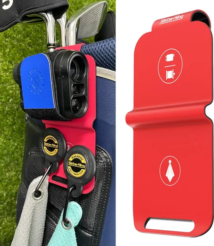 Miniatura 8 de Almohadillas de Aterrizaje de Metal para Bolsa de Golf para Toalla de Golf Magnética, Telémetro de Golf, Frasco de Golf, Altavoz de Golf - Acceso