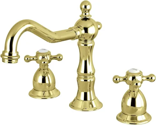 Miniatura 12 de Kingston Brass KS1970BX - Grifo de baño extendido de 8 pulgadas, negro mate Mate negro