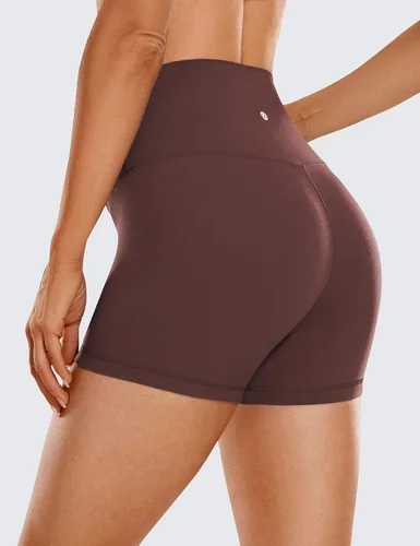 Miniatura 2 de CRZ YOGA Butterluxe - Pantalones cortos de ciclismo para mujer de 2.5 pulgadas, 4 pulgadas, 6 pulgadas, 8 pulgadas, cintura alta