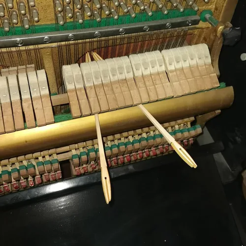 Miniatura 6 de Herramienta de afinación para piano de varilla de silencio agudo, pianos verticales silenciosos de madera