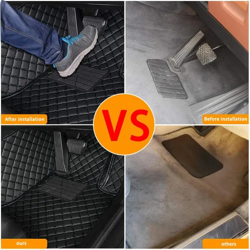 Miniatura 2 de Alfombrillas personalizadas para automóvil creadas con Opel Zafira 7seat 2008-2013, alfombrillas de lujo de piel sintética para todo tipo de clima