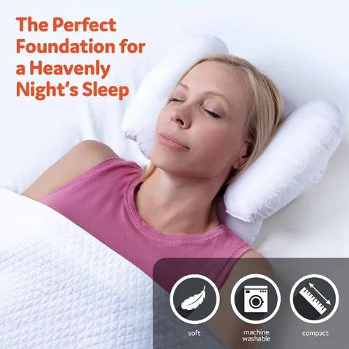 Miniatura 5 de Almohada Dream Wing con alas ergonómica y cómoda para dormir de lado, espalda y estómago con soporte para cuello y cabeza