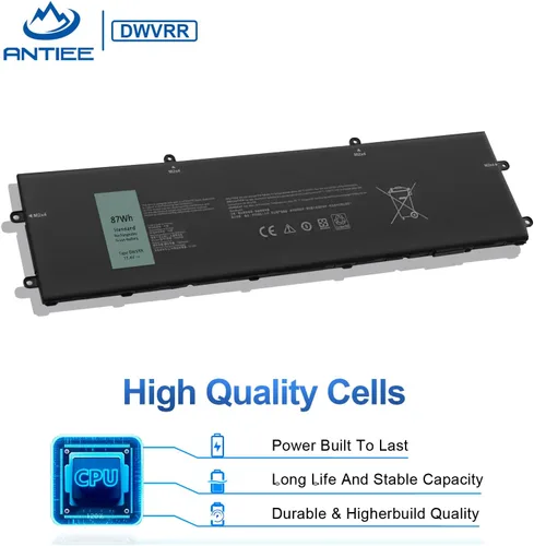 Miniatura 5 de DWVRR 87Wh - Batería de repuesto para laptop Dell Alienware x15 R1 R2 X17 R1 R2 Inspiron 16 7620 2 en 1, Alienware X15 R1 NAWX15R101 X17 RTX 3080