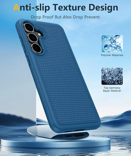 Miniatura 310 de FNTCASE Funda para iPhone 17 Pro: Fundas delgadas translúcidas de color azul claro compatibles con MagSafe, protección completa de la cámara