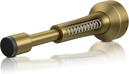 Miniatura 31 de 3 topes de puerta de resorte para pared, tope de puerta de 4.33 pulgadas para parte inferior de la puerta, topes de puerta de aluminio con punta