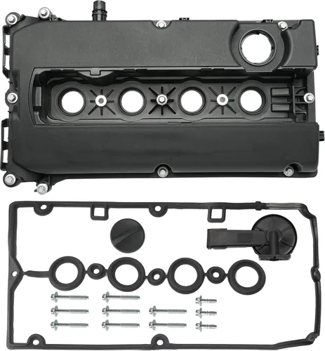 Miniatura 9 de Kit de cubierta de válvulas de motor de aluminio con junta, pernos, tapa de llenado de aceite Compatible con Chevy Cruze 2011-2016, Sonic 2012-2018