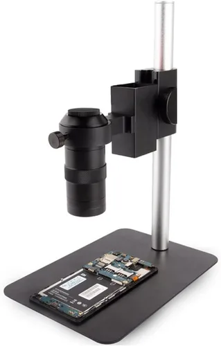 Miniatura 3 de Kit de accesorios para microscopio 48MP USB Cámara de microscopio 130X ajustable C Monte lente Microscopio diapositivas (Color BD21 13MP Set3)