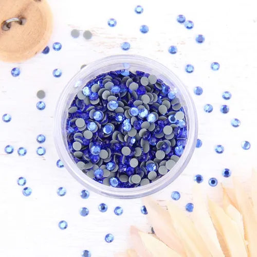 Miniatura 34 de Estrás para aplicar con calor - 6SS, 10SS, 16SS, 20SS, 30SS - 32 colores Iron-on hotfix rhinestones - add brilliant sparkle to apparel, denim