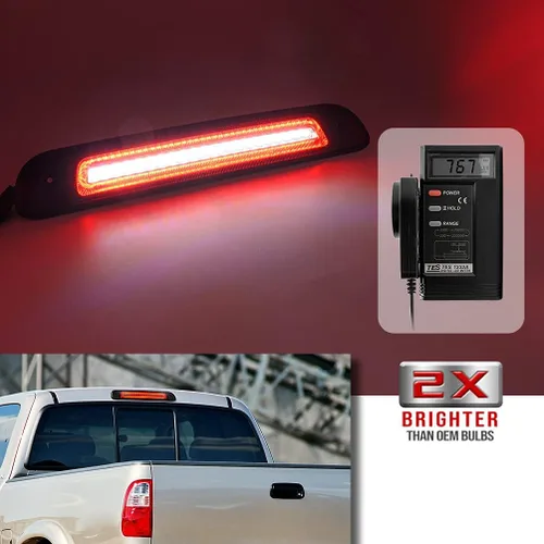Miniatura 2 de Tundra LED 3ª luz de freno para Toyoto Tundra 2000 2001 2002 2003 2004 2005 2006 rojo/blanco LED de alto montaje lámpara de parada trasera central
