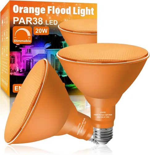 Miniatura 8 de PAR38 Bombillas LED de inundación para exteriores, paquete de 2 unidades, regulables 20 W (equivalente a 200 W) bombillas de inundación de base E26