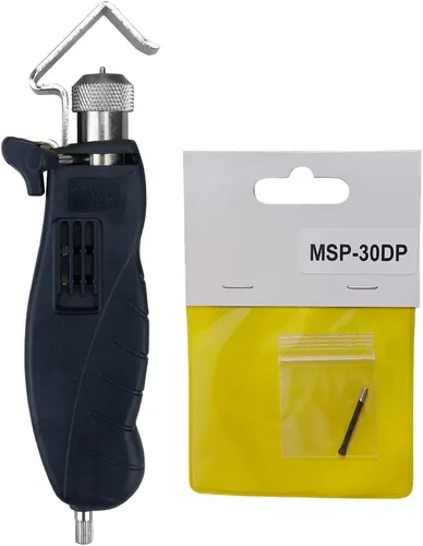 Miniatura 7 de stedi Pelacables redondo, con profundidad de corte ajustable, para extracción rápida y precisa de la chaqueta, cortadora de cables redonda