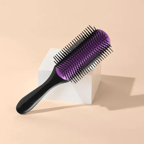 Miniatura 5 de Cepillo de Peinado de Clavijas de Nailon Diane para Desenredar, Separar, Dar Forma y Definir el Cabello Húmedo Grueso o Rizado, Se Desliza a Través