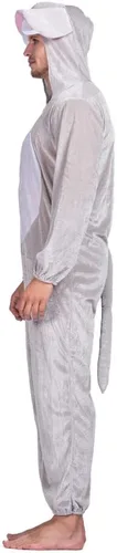 Miniatura 4 de Snailify Disfraz de elefante para adultos, disfraz de elefante sin género, pijama multicolor, Multi colorido