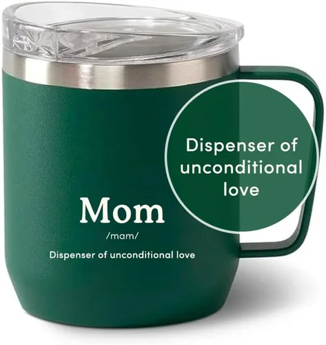 Miniatura 13 de VAHDAM Taza Boyfriend de 10.1 fl oz Taza de viaje aislada al vacío de acero inoxidable azul real Regalo del día de San Valentín para él Taza