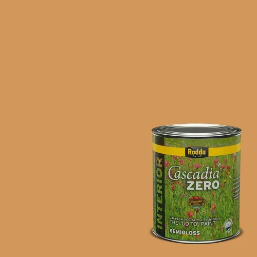 Miniatura 146 de Rodda Paint CASCADIA ZERO - Pintura plana e imprimación para interiores en uno, cuarto de galón, crema de ballet