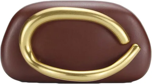 Miniatura 14 de Jusavie Bolsos de mano de noche para mujer, de piel sintética, bolso de mano cruzado, bolso de mano de moda, decoración de moda, bolso de hombro