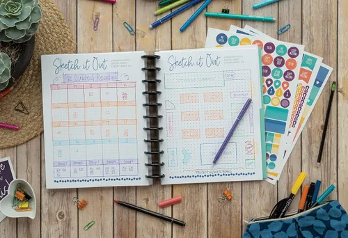 Miniatura 10 de UCreate Kit de planificador personalizable para profesores, 8.5 x 11 pulgadas, 157 piezas (P1000128)