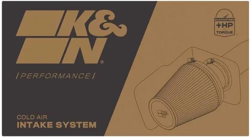 Miniatura 2 de K&N Sistema de admisión de aire frío: Filtro de aire de alto flujo, aumenta el rendimiento y los caballos de fuerza: Compatible con HYUNDAI Genesis