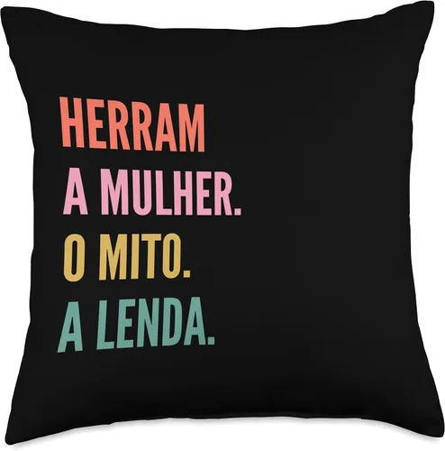 Miniatura 4 de Funny Portuguese First Name Design - Herram Throw Pillow