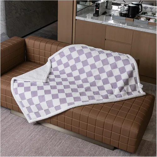 Miniatura 13 de Manta impermeable para mascotas, manta roja de perro para funda de cama, sofá, elegante manta jacquard para mascotas, para cachorros, gatos, rojo