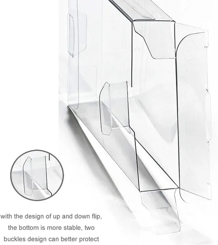 Miniatura 5 de Caja protectora de plástico transparente, 10 unidades, compatible con figura de 3.75 pulgadas