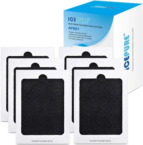 ICEPURE AF001 Compatible con filtro de aire para refrigerador EAFCBF, Pure Air Ultra, Pure Air Ultra, PAULTRA, SCPUREAIR2PK, 242047801, 242061001,