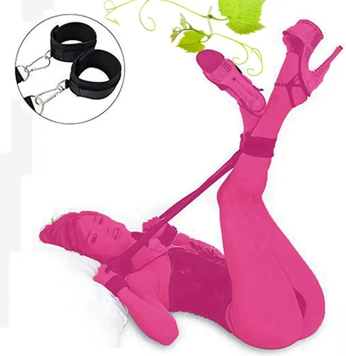 Miniatura 4 de Kit de sujeción de cama para parejas debajo de King para parejas adultas, kit de correas de amarre, juego resistente al sexo para mujeres adultas