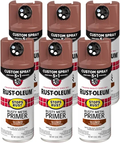Miniatura 9 de Pintura en aerosol para detener la corrosión de metales llanos oxidados Rust-Oleum 7769830, 12 onzas., 7769830