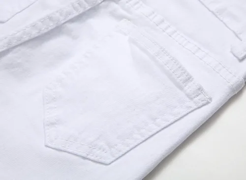 Miniatura 8 de Jeans ajustados para niño, elásticos, de aspecto desgastado y desgarrado
