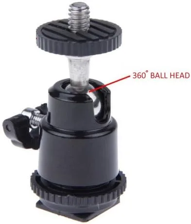 Miniatura 2 de Luz de video profesional de larga duración regulable multi-LED con soporte compatible con Nikon COOLPIX P900 y P950