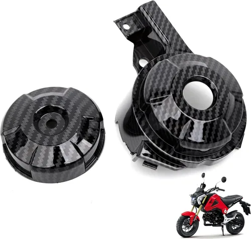 Miniatura 22 de Mokuo Cobertura de Faro Negro para Motocicleta Fit para Honda Grom Msx125 SF 2013-2016 Kit de Carenados Piezas