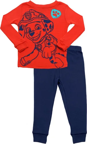 Miniatura 2 de Nickelodeon Paw Patrol Baby Shark Blue's Clues & You - Conjunto de pijama de algodón ajustado de 4 piezas