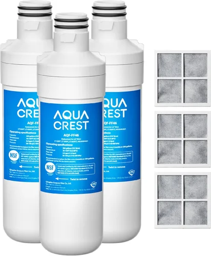 Miniatura 12 de AQUA CREST LT1000PC ADQ747935 MDJ64844601 Filtro de agua para refrigerador certificado NSF, reemplazo para LG® LT1000P®, LT1000PCS, ADQ74793501