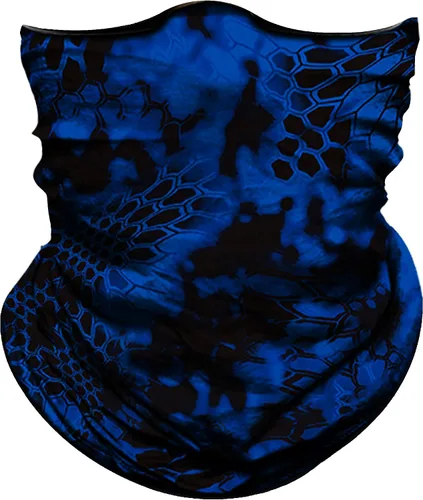 Miniatura 32 de Obacle Máscara Facial Sin Costuras Rave Bandana Hombres Mujeres para Protección contra Polvo Sol Viento Negro Puro Púrpura