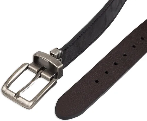 Miniatura 52 de Levi's Cinturón para niños grandes, cinturón reversible dos en uno informal apto para la escuela