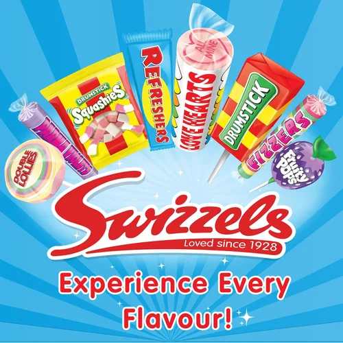 Miniatura 3 de Swizzels Giant Original Fizzers Sweet 24 rollos en caja